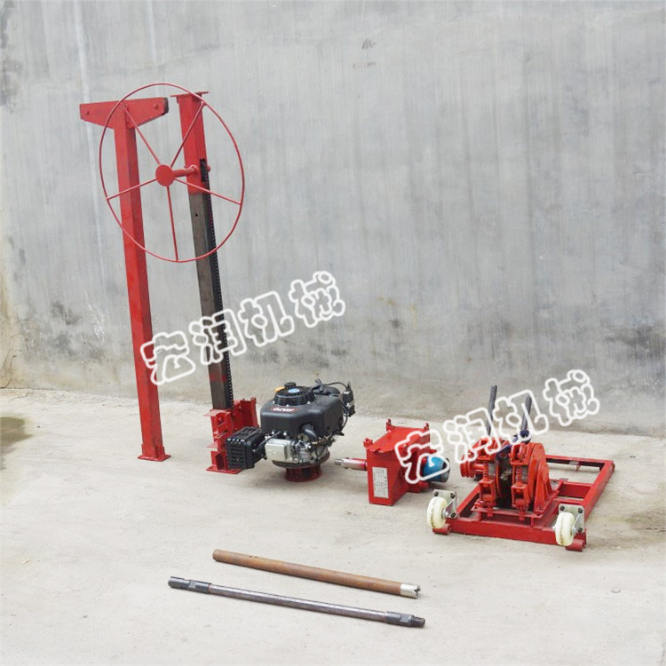 廠家生產(chǎn)汽油取芯機，戶外取芯勘探鉆機